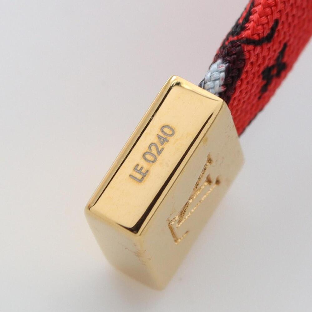LOUIS VUITTON Black Charm Bracelet - Picture 5 of 6